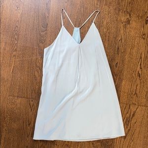 Alice + Olivia Light Blue Racerback Dress